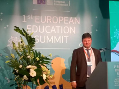 Titus Pop at the First European Education Summit in Brussels